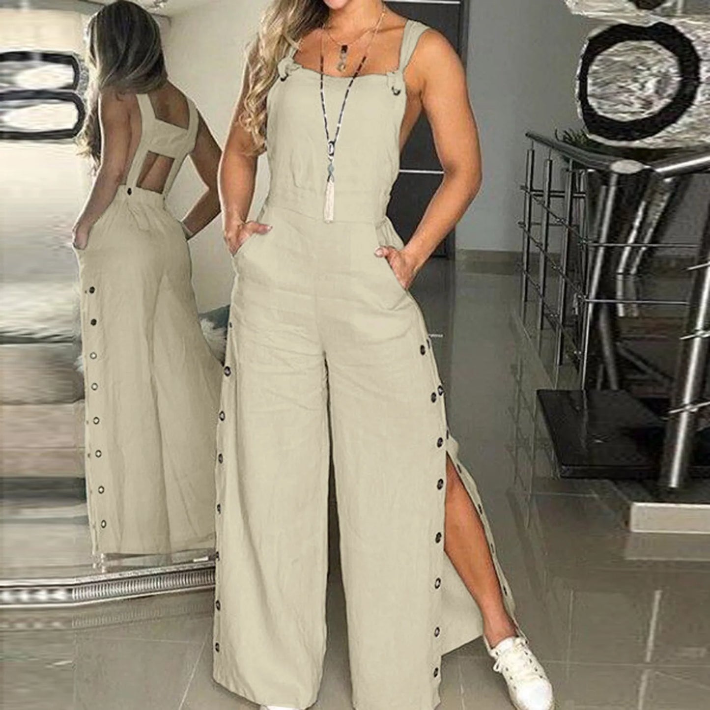 Relaxed Fit Floral Summer Romper