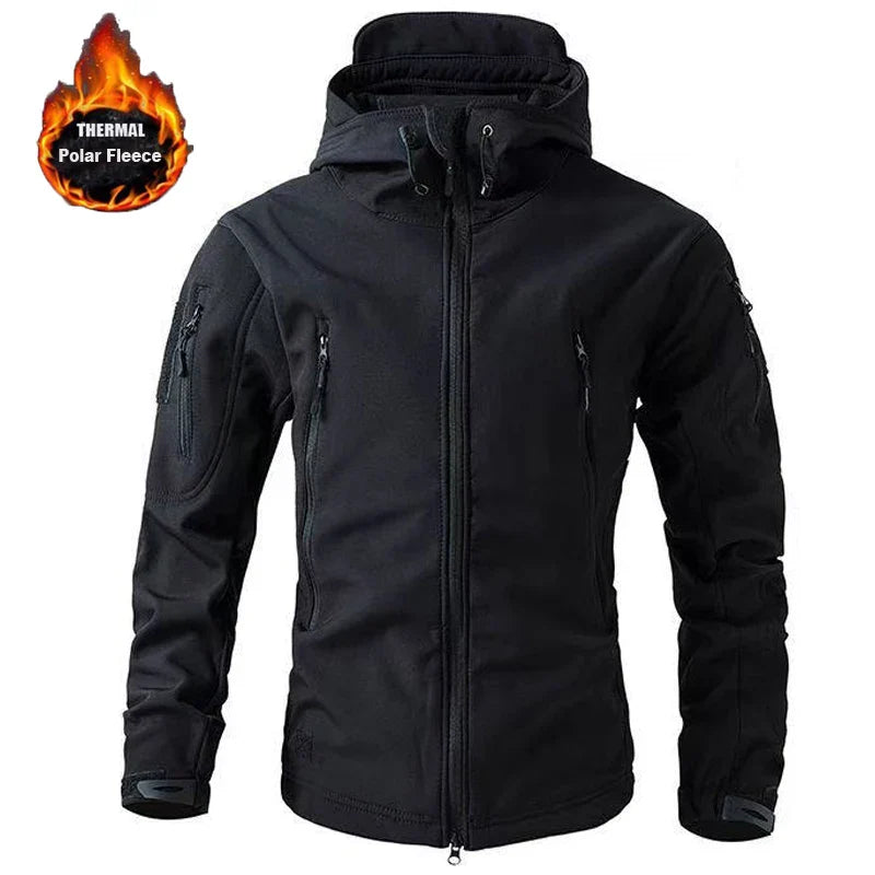 Warm Breathable Mens Waterproof Jacket