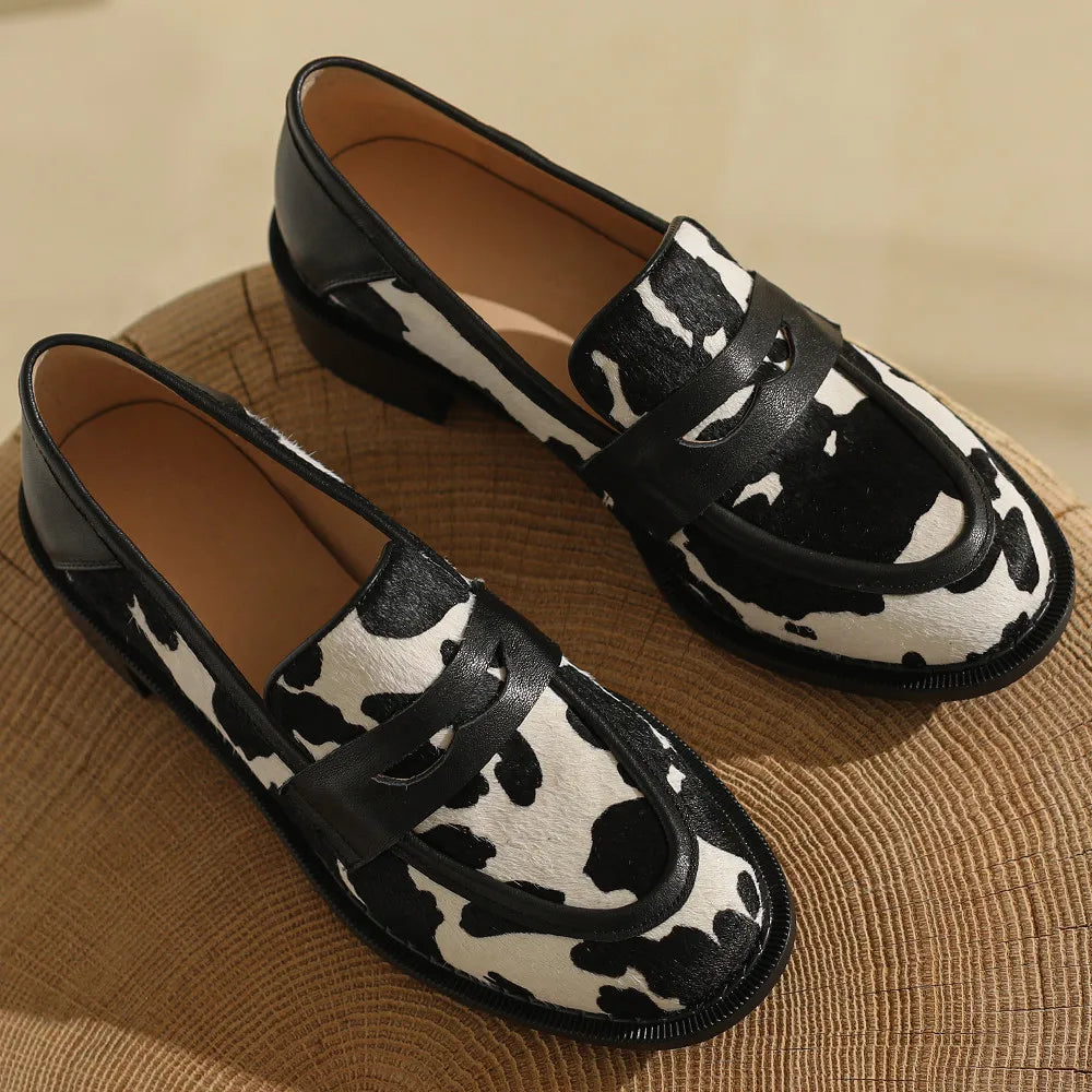 Natural Fiber Loafers Shoes - BritishElegance