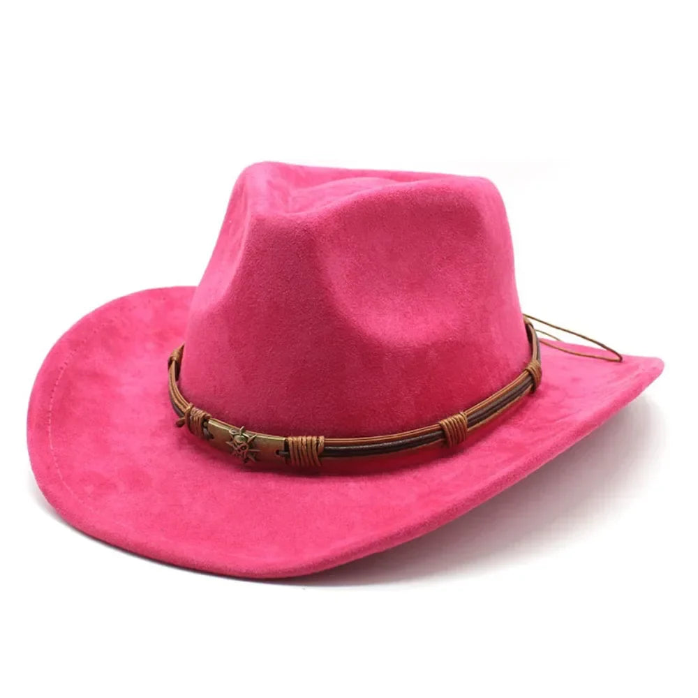 Classic Country Felt Cowboy Hat
