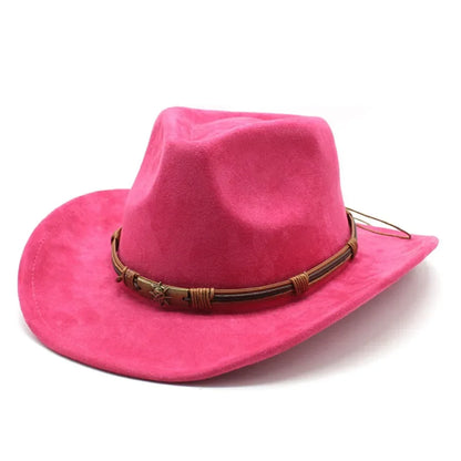 Classic Country Felt Cowboy Hat