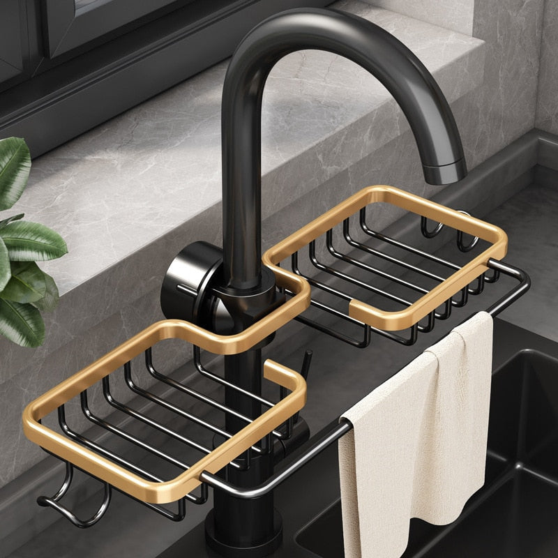 Bathroom Sink Shelf Storage Organizer - BritishElegance