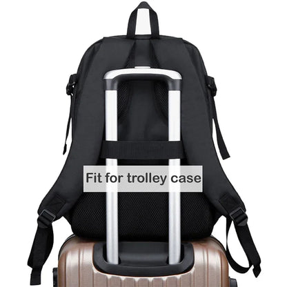 Waterproof Oxford Camera Backpack with Multi-Compartment Storage – Elric