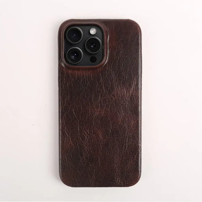 Premium Leather iPhone Cover Genuine Handmade