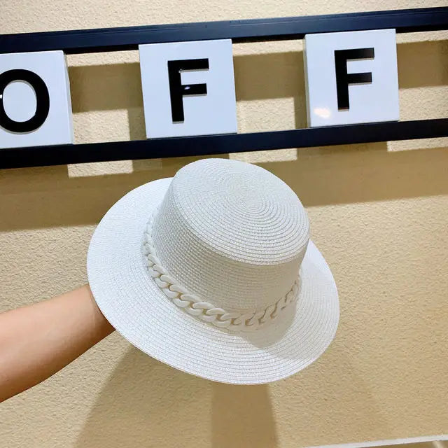 Classic Wide Brim Sun Straw Hat