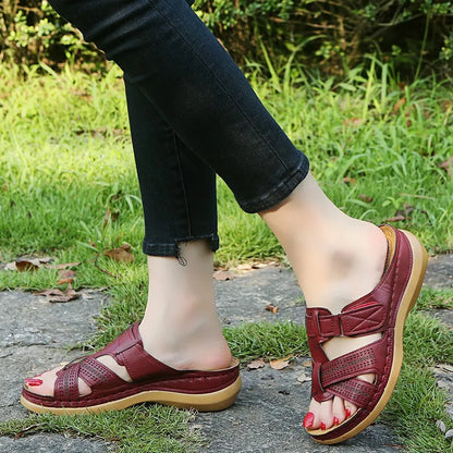 Comfortable Arch Support Slide Sandals Women