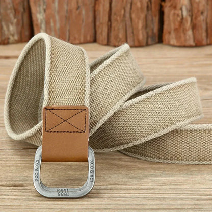 Men’s Katana Belt | Japanese Style – Canvas & Leather Casual Belt
