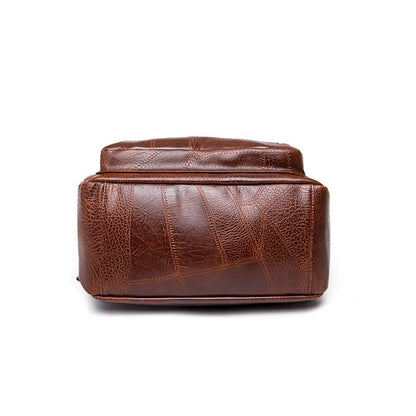 Stylish leather ladies backpack | Theft-proof bag | Roswitha