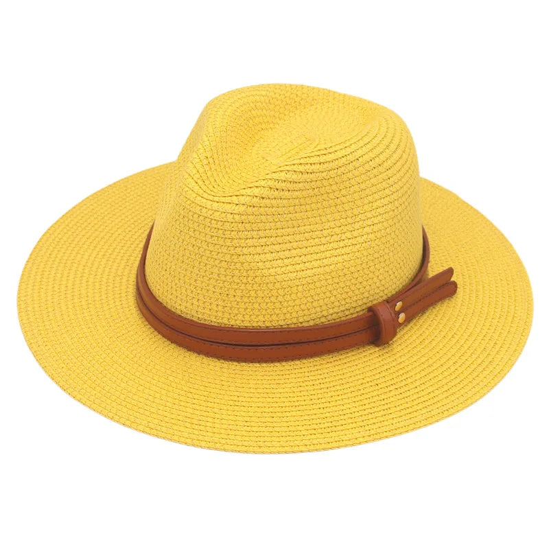 Lightweight Natural Fiber Summer Sun Hat