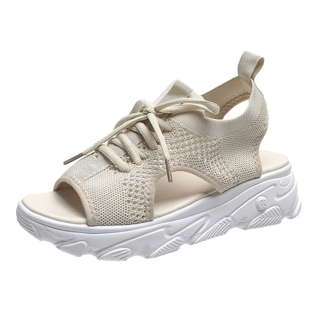 Comfortable Breathable Women's Summer Sandal Sneakers - BritishElegance