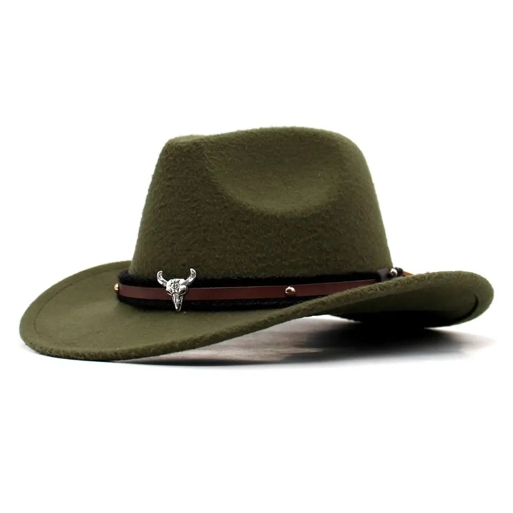 Classic Country Felt Cowboy Hat