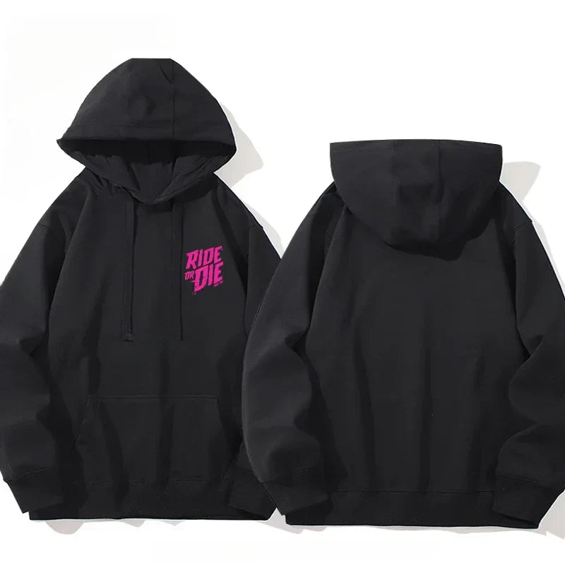 Casual Graphic Cotton Sweatshirt