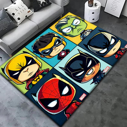 Colorful Kids Rug Soft Playroom Carpet for Bedrooms