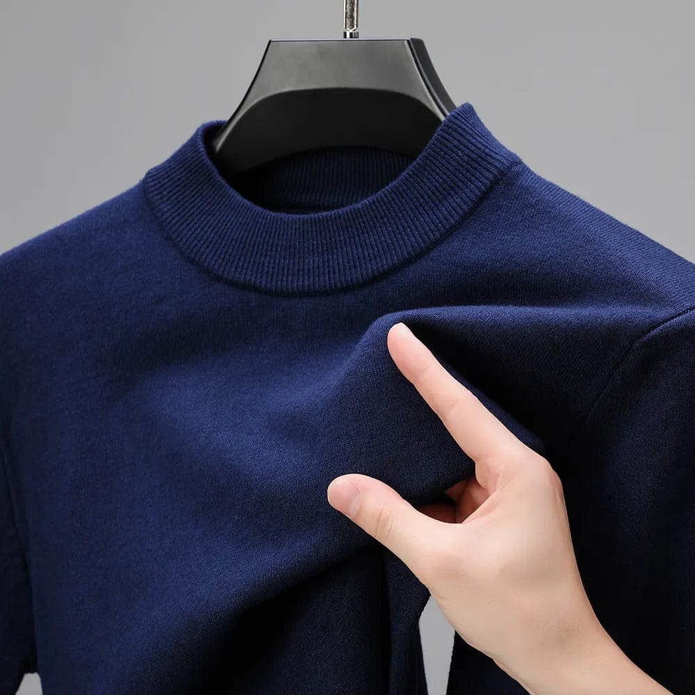 Classic Men's Pure Cashmere Crew Neck Sweater