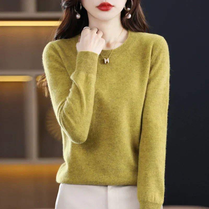 Warm Cozy Cashmere Blend Winter Sweater