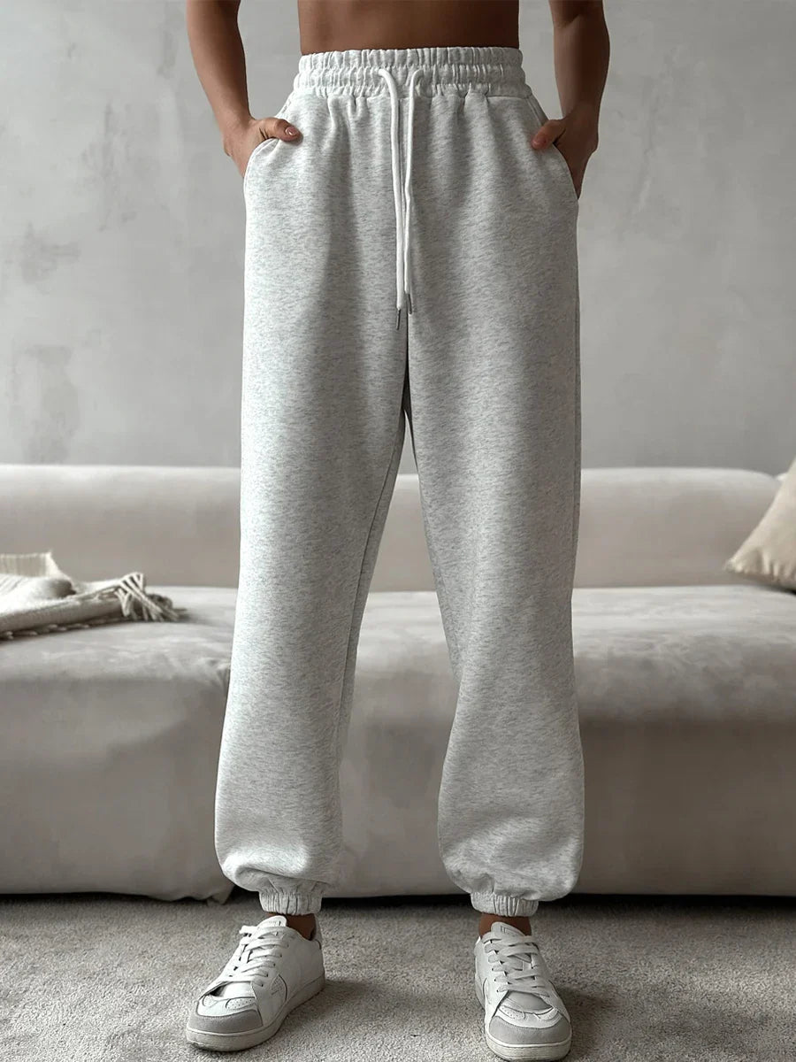 Comfortable Loose Fit Women's Cotton Jogger Pants