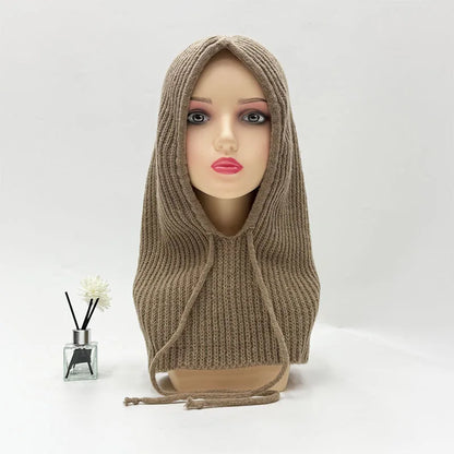 Warm Fleece Face Mask Hat
