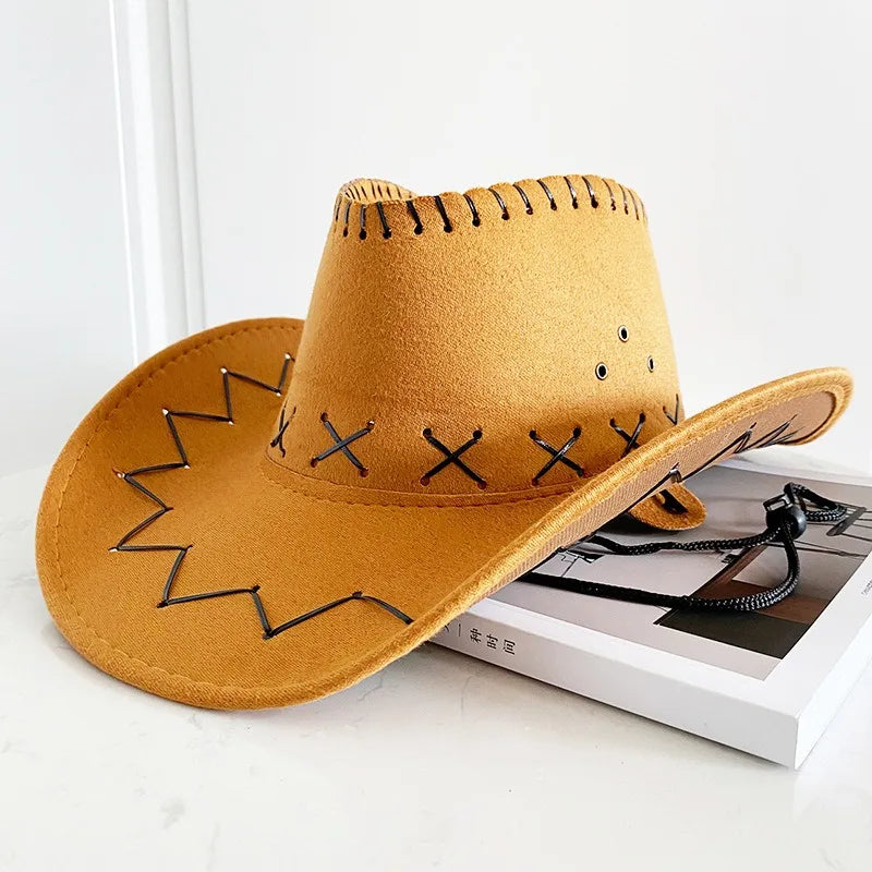 Classic Rhinestone Wedding Cowgirl Hat