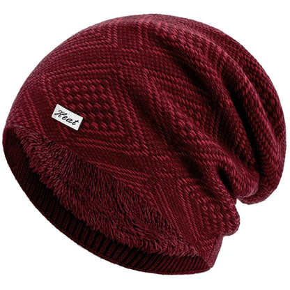Warm Cable Knit Women's Slouch Beanie