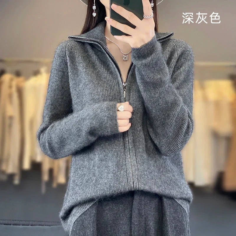 Soft Cashmere Open Cardigan | Relaxed Fit Knit