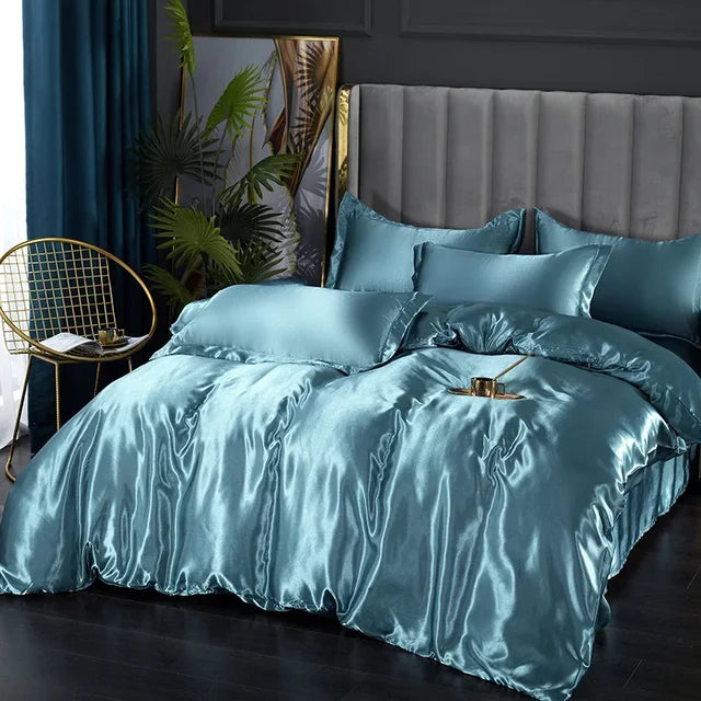 Soft Silky Bed Sheets Set - BritishElegance