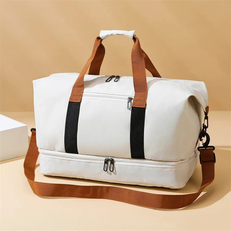 Big Spacious Sports Duffel Bag – Compact Athletic Bag - BritishElegance