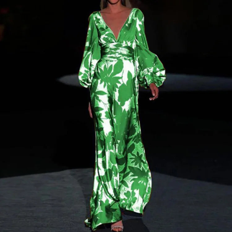 Beautiful Floral Long Maxi Dress for Women