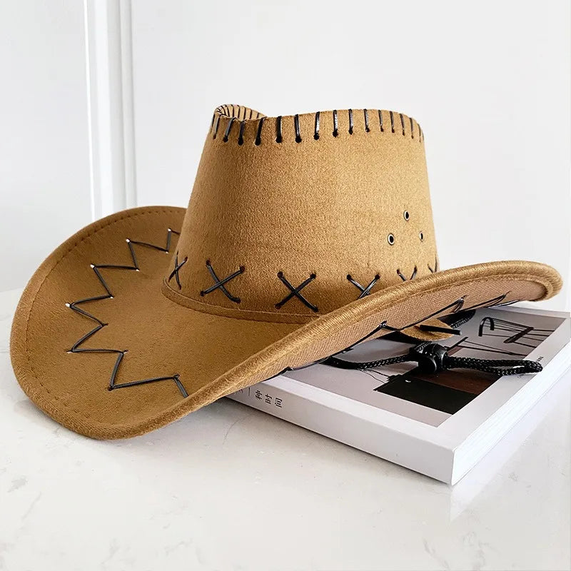 Classic Rhinestone Wedding Cowgirl Hat