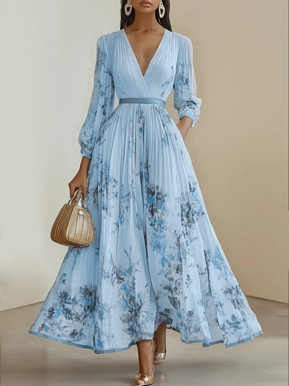 Chic Summer Floral Maxi Dress for Women