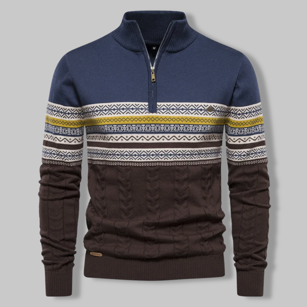 Classic Mens Winter Knit Sweater