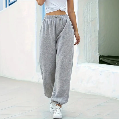 Classic Loose Fit High Waist Pants - BritishElegance