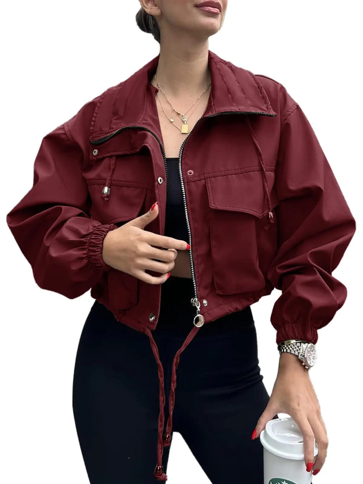 Classic Warm Long Coat for Ladies