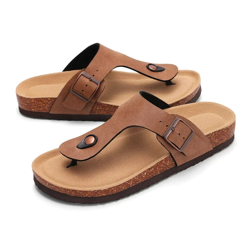 Comfortable Suede Slip-On Mules with Arch Support - BritishElegance