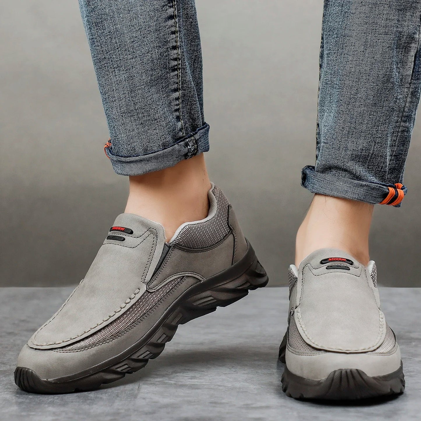 Breathable Leather Sneakers