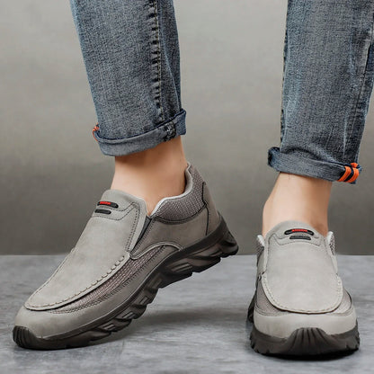 Breathable Leather Sneakers