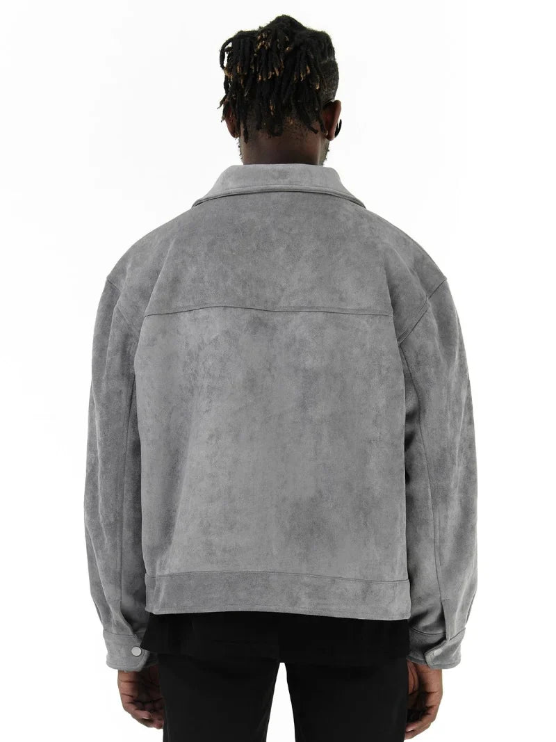 Alex – Suede Jacket Man - Stylish/Comfortable | Outerwear