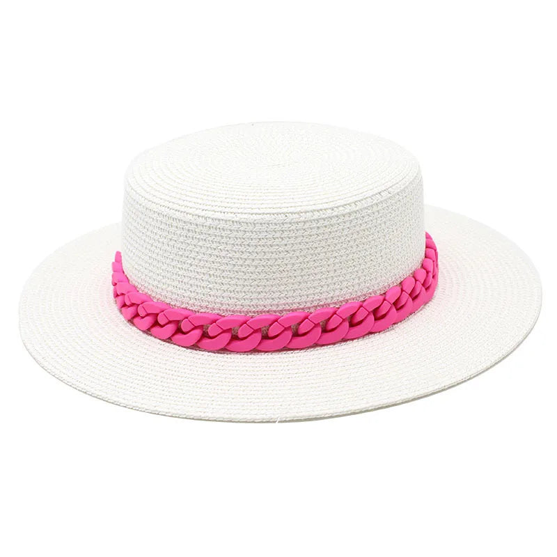 Classic Wide Brim Sun Straw Hat