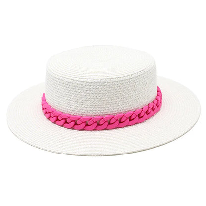 Classic Wide Brim Sun Straw Hat