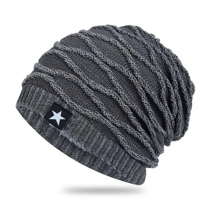 Warm Fuzzy Slouch Beanie for Men Women
