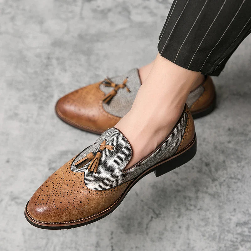 Bianchi Genuine Leather Loafers