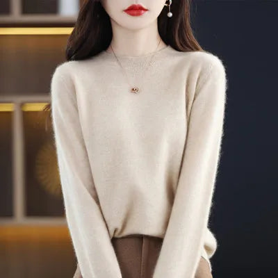 Soft Women's Pure Wool Winter Sweater