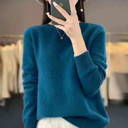 Australian Made Soft Merino Wool Sweater for Women