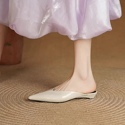 Eneva Leather Mules