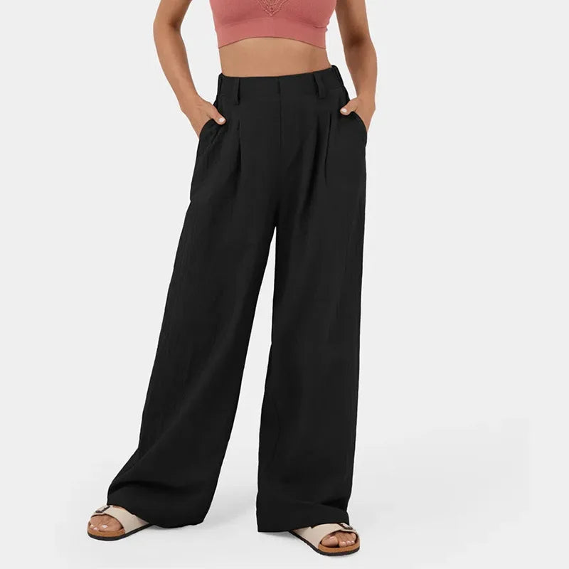Ladies Classic Straight Leg Formal Pants