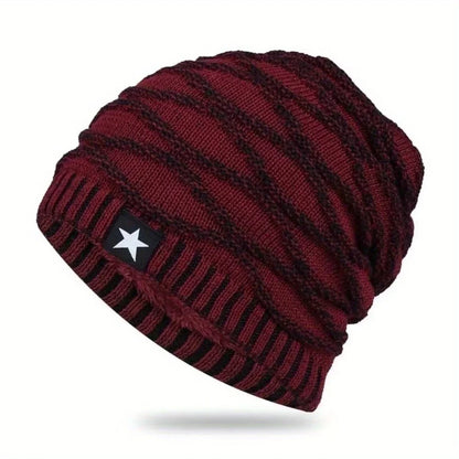 Warm Fuzzy Slouch Beanie for Men Women
