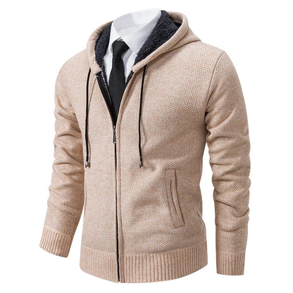 Warm Mens Zip Up Fleece Jacket