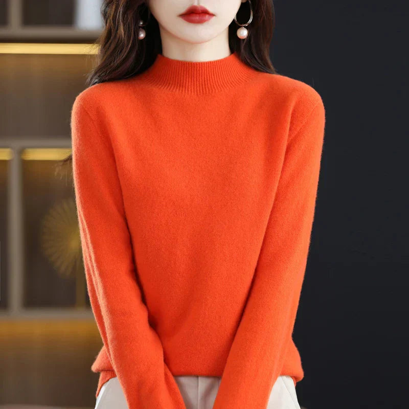 Cozy Pure Wool Women's Winter Sweater