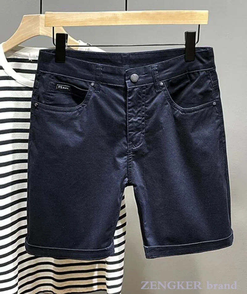 Relaxed Fit Men's Summer Shorts – Comfortable Cotton Pants