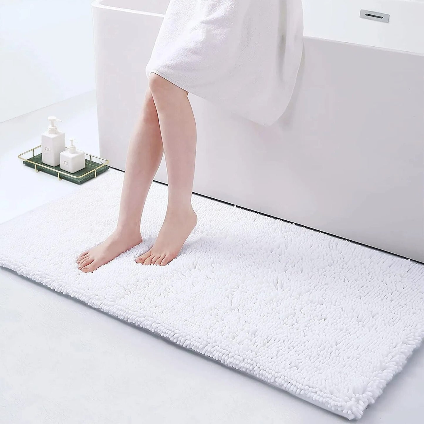 GripStep Soft Anti-Slip Bathroom Mat For Extra Safety