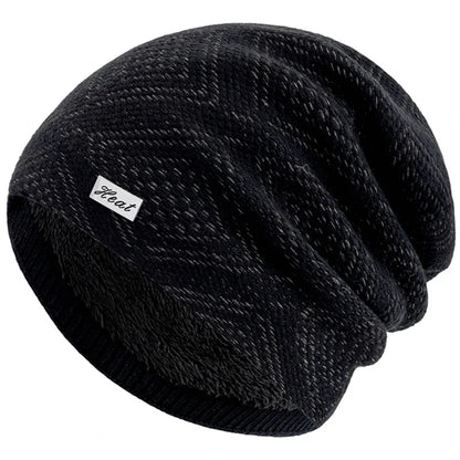 Warm Cable Knit Women's Slouch Beanie